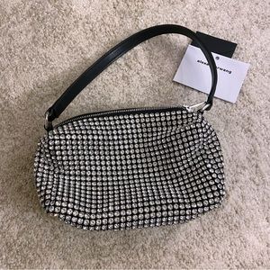Alexander Wang Crystal Rhinestone Bag Heiress Pouch